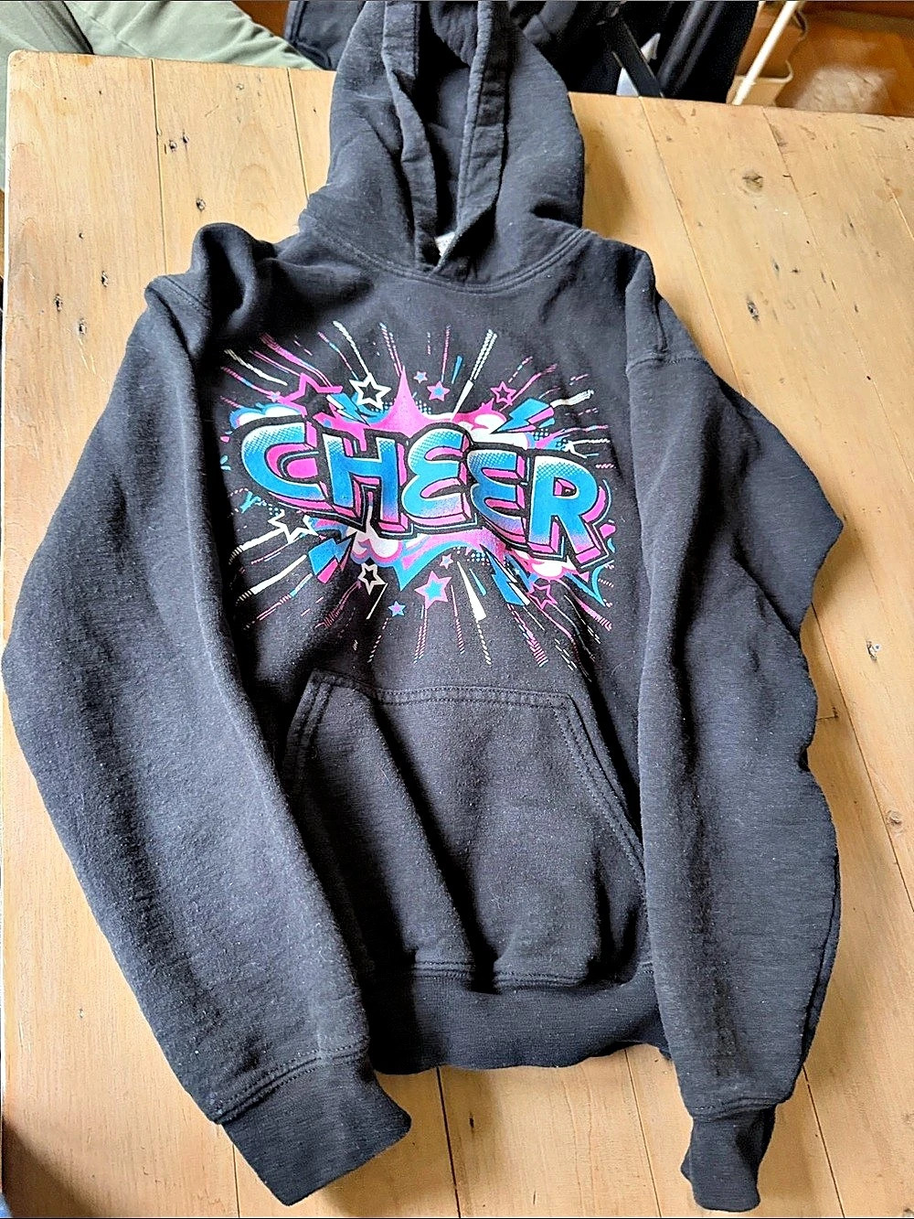 Gildan Heavy Blend Youth Hooded Sweatshirt Graphic Hoodie Girls Large